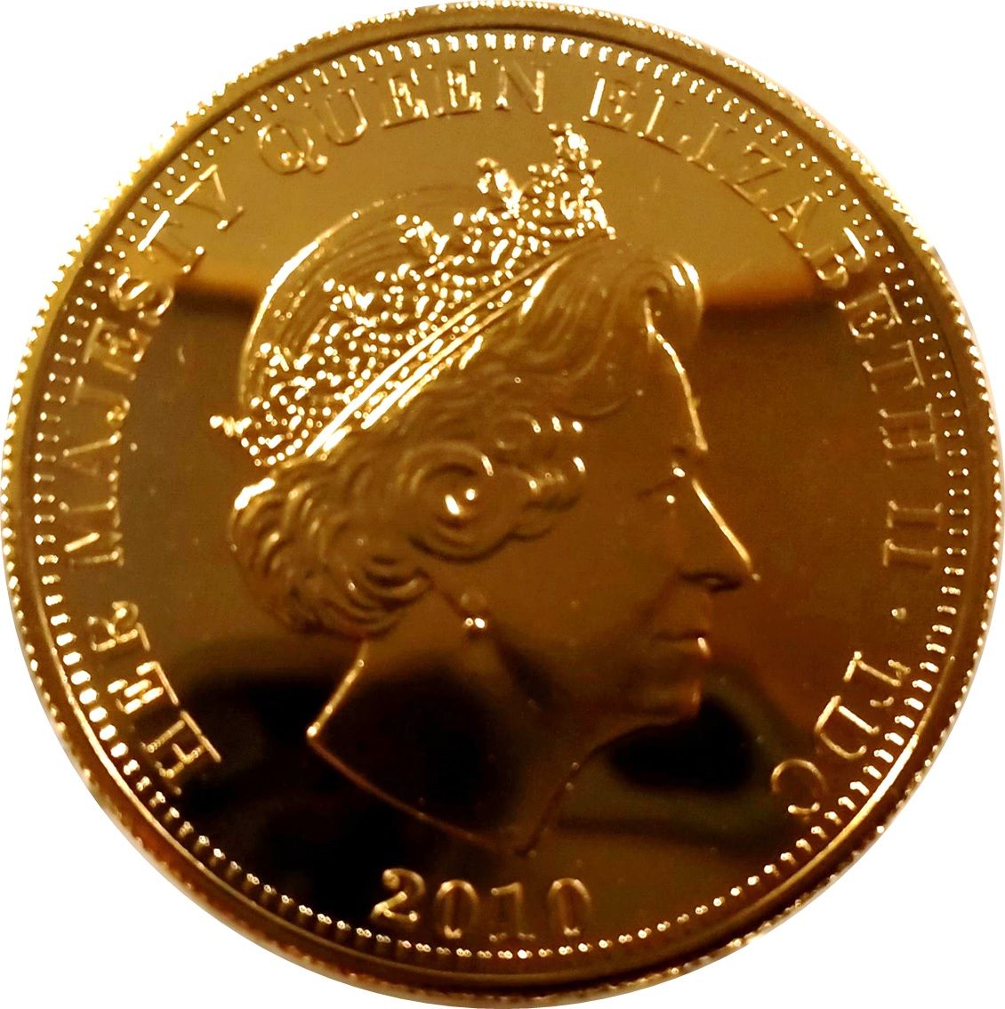 Tristan da Cunha 5 Pounds - Elizabeth II Britannia obverse