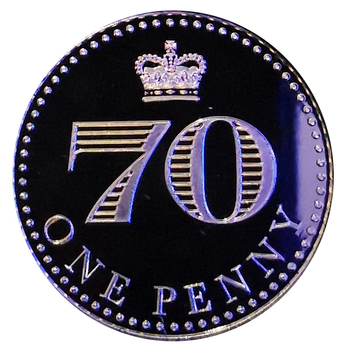 Jersey 1 Penny - Elizabeth II The platinum jubilee penny