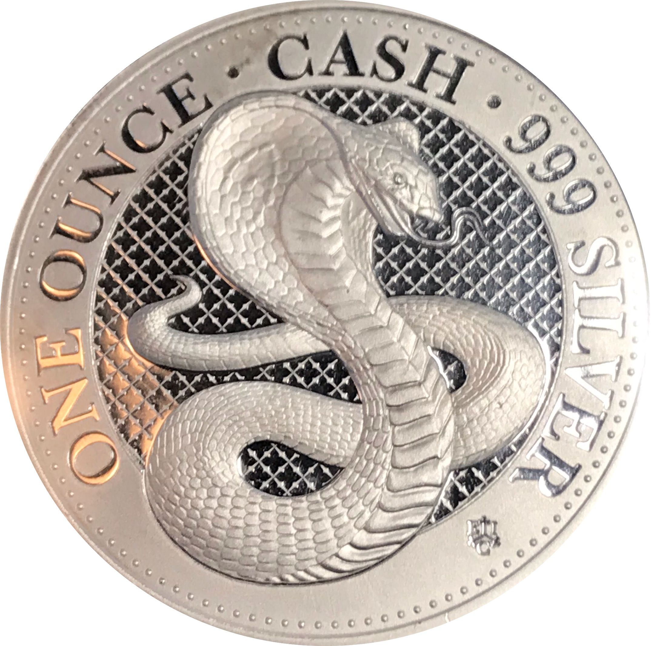 Saint Helena 1 Pound - Elizabeth II Cash India Wildlife: Cobra
