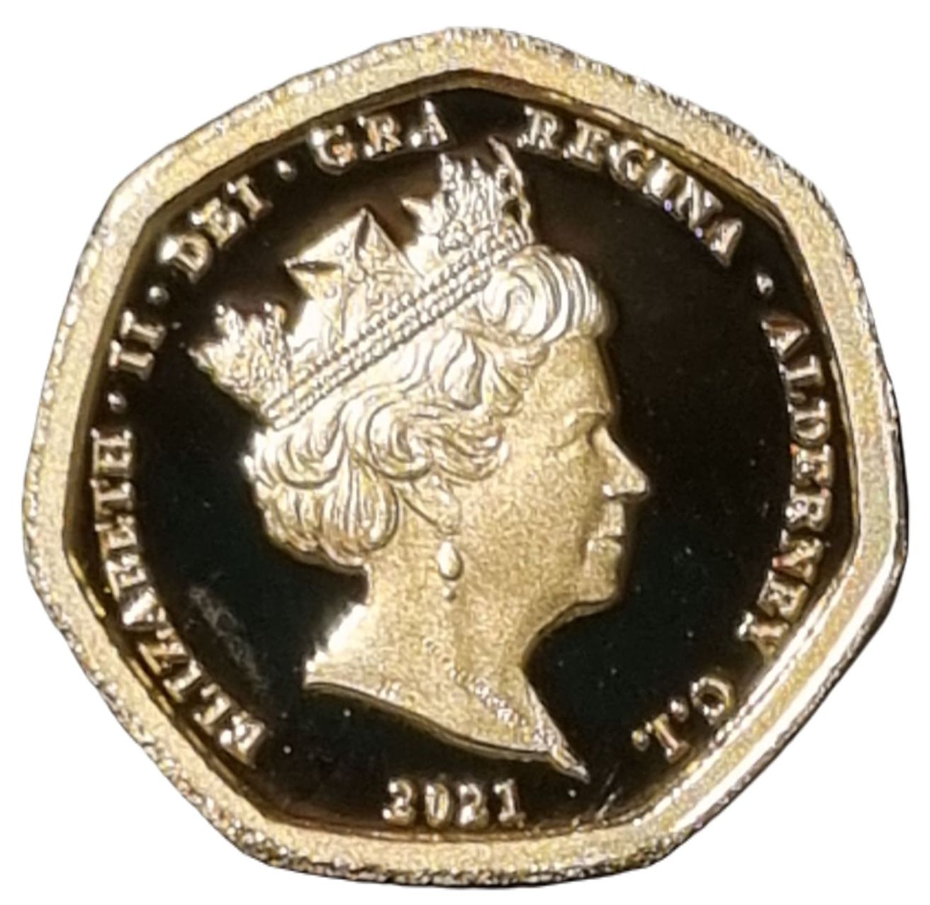 Alderney ⅛ Sovereign - Elizabeth II Decimal Anniversary