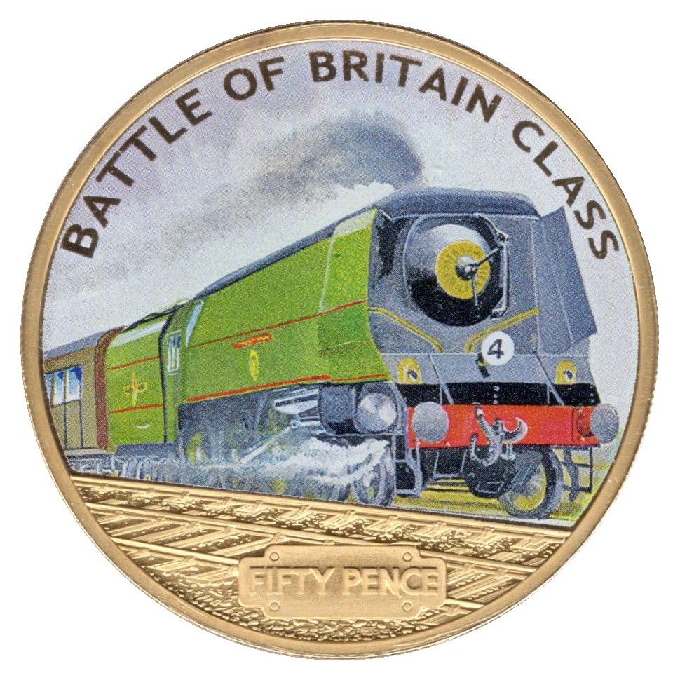 Guernsey 50 Pence - Elizabeth II Battle of Britain Class