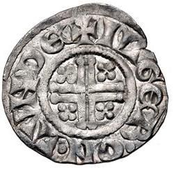 1 Penny - Henry III Short Cross type; class 6c orn.