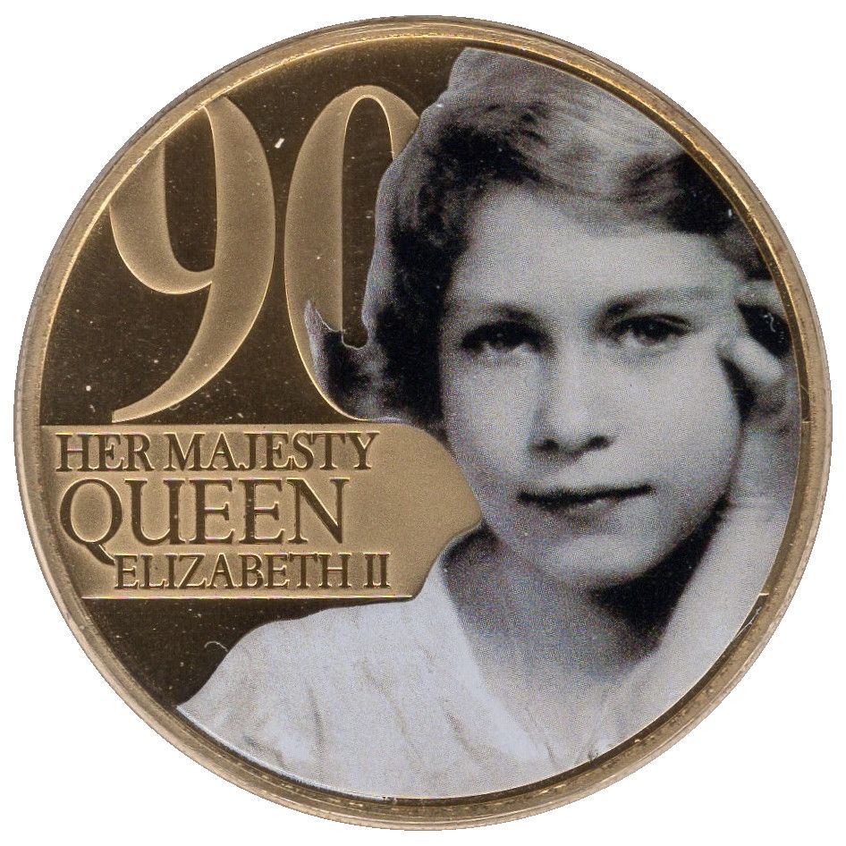 Jersey 50 Pence - Elizabeth II Elizabeth II pictured in 1935 reverse