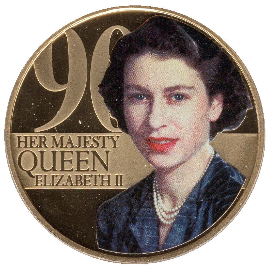 Jersey 50 Pence - Elizabeth II Elizabeth II pictured in 1949 reverse