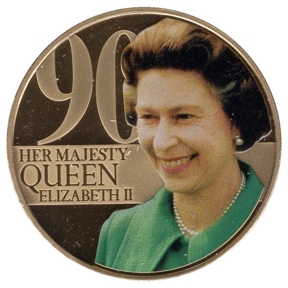 Jersey 50 Pence - Elizabeth II Elizabeth II pictured in 1976 reverse