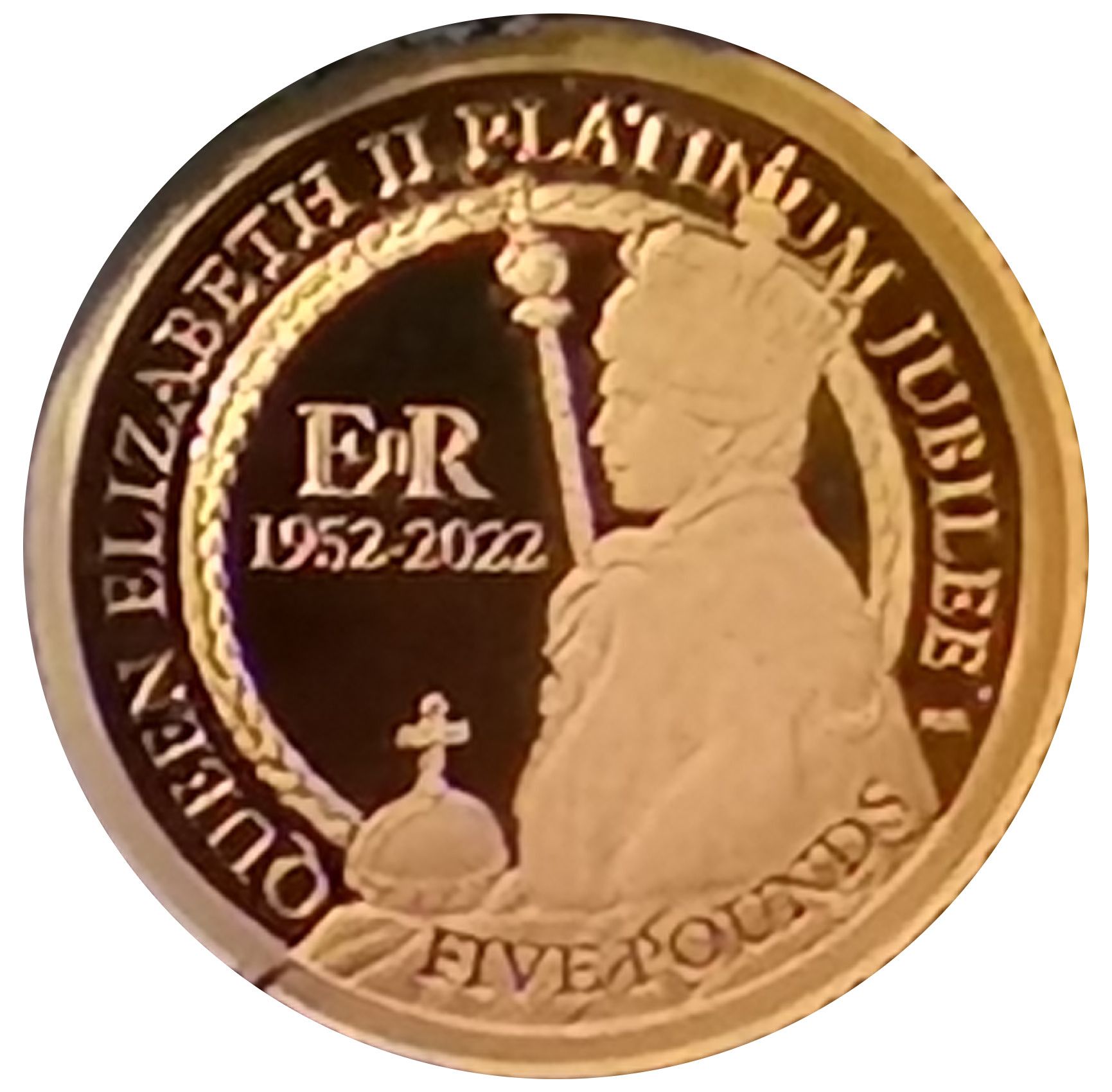 Tristan da Cunha 5 Pounds - Elizabeth II Platinum Jubilee