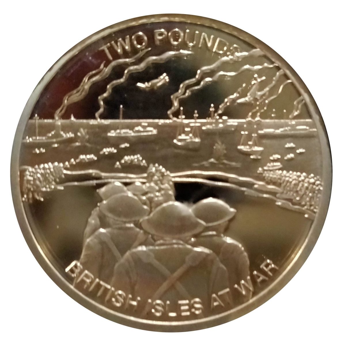 Guernsey 2 Pounds - Elizabeth II Evacuation of Dunkirk