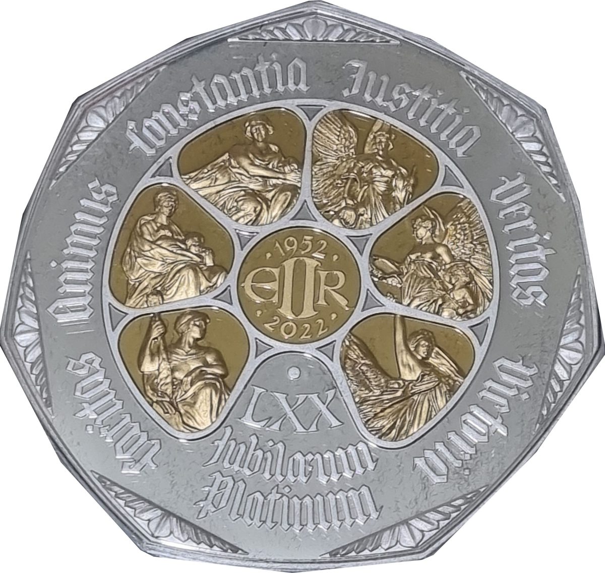 Jersey 50 Pounds - Elizabeth II platinum jubilee