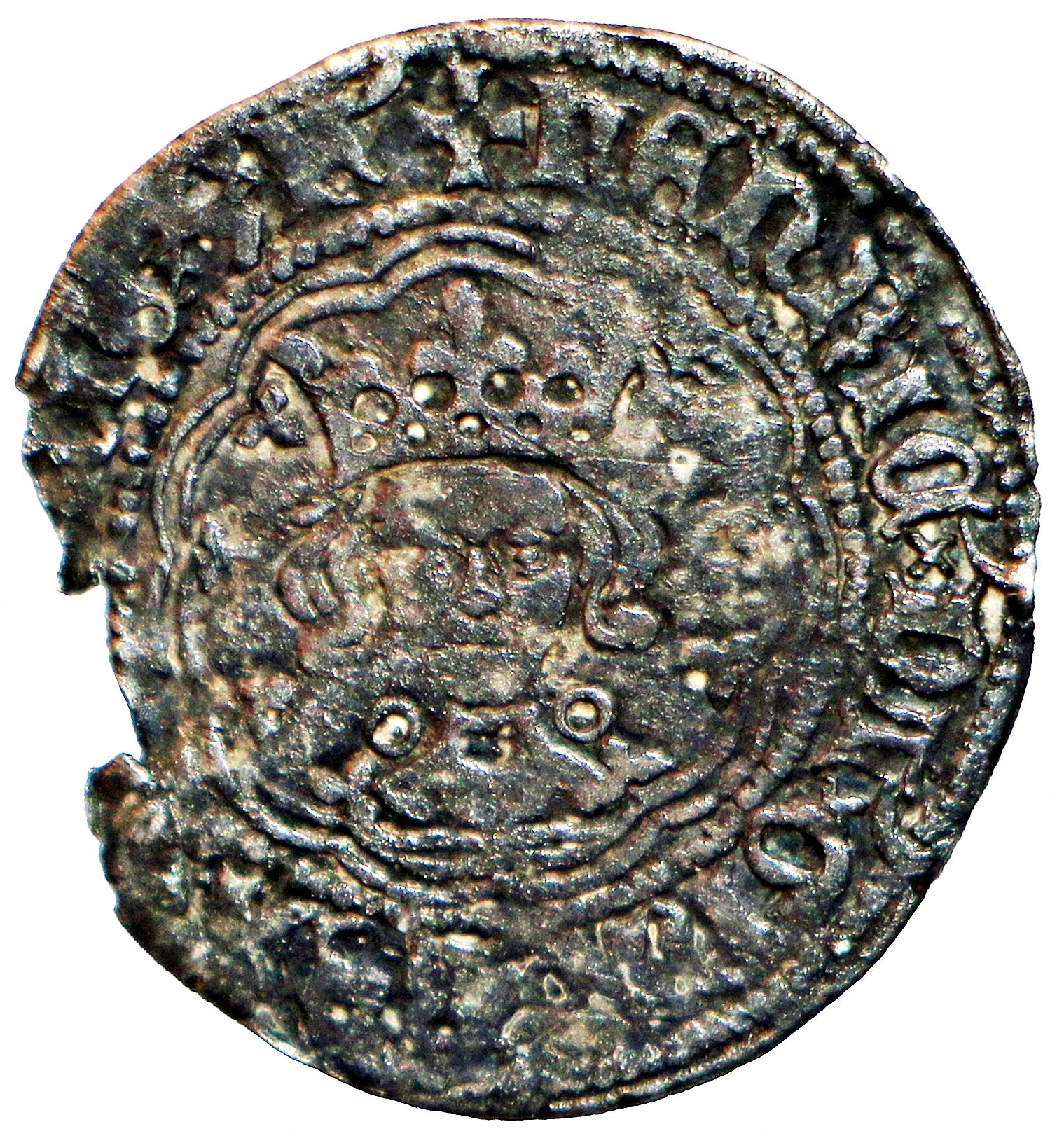 ½ Groat - Henry VI Annulet issue; Calais obverse
