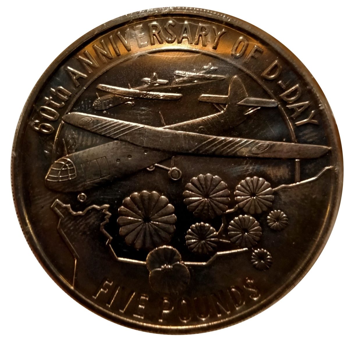 Jersey 5 Pounds - Elizabeth II D-Day