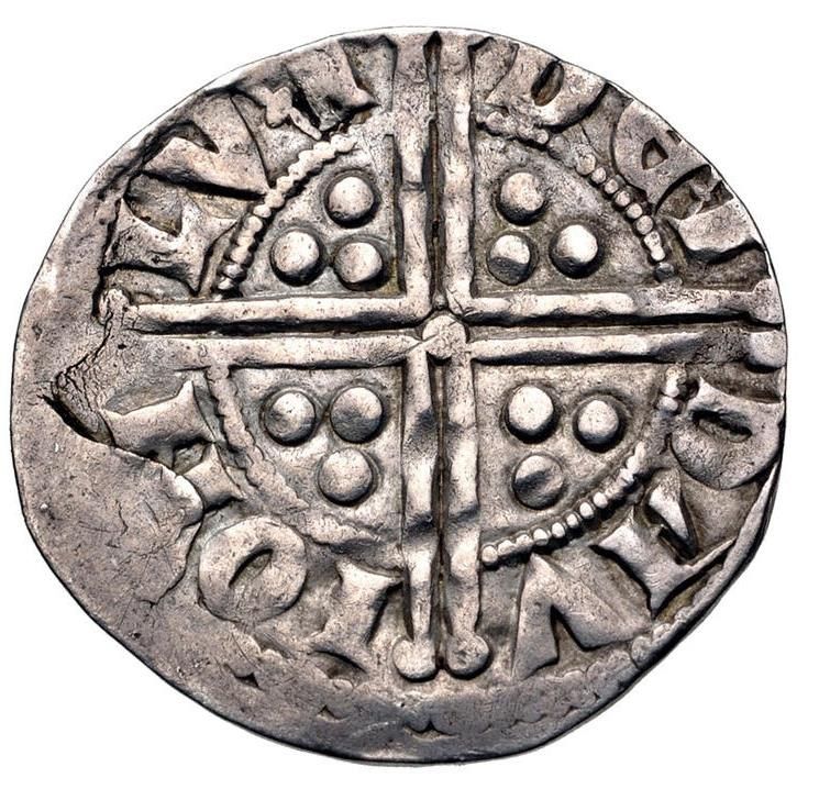 1 Penny - Henry III Long Cross type; class 3d1