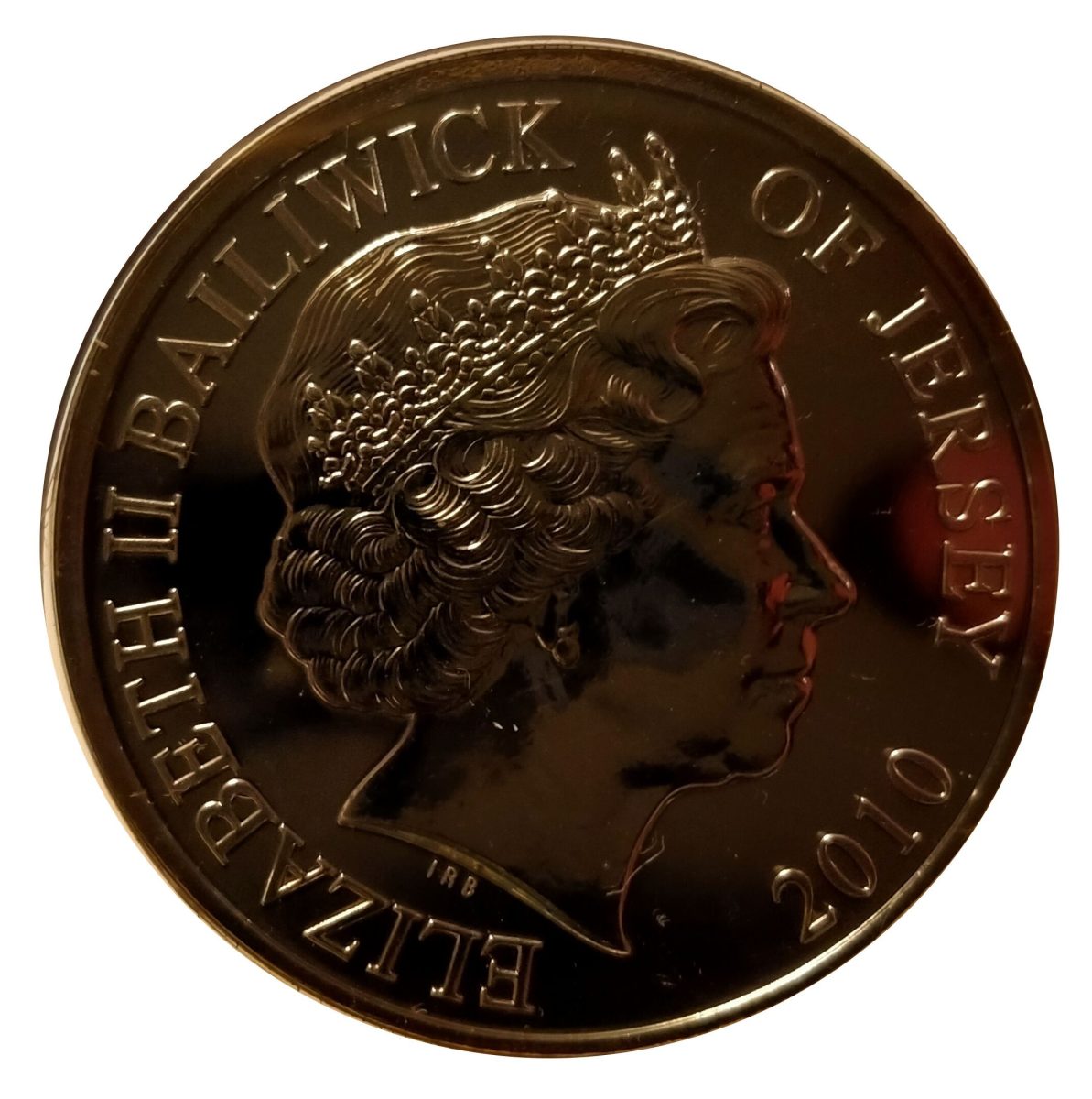 Jersey 5 Pounds - Elizabeth II Wartime Evacuation obverse