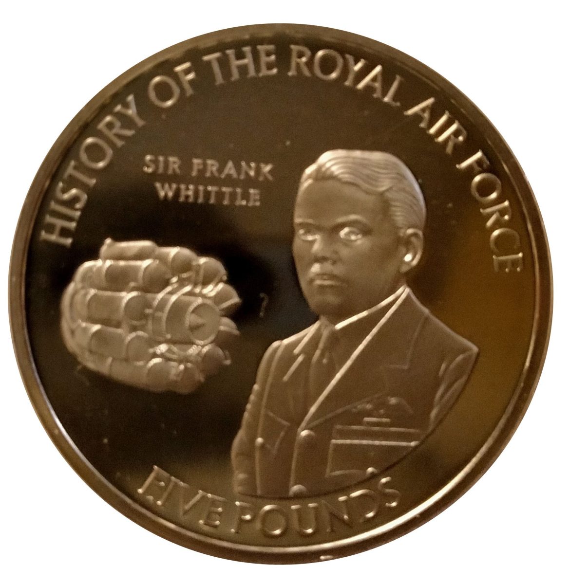 Jersey 5 Pounds - Elizabeth II Sir Frank Whittle reverse
