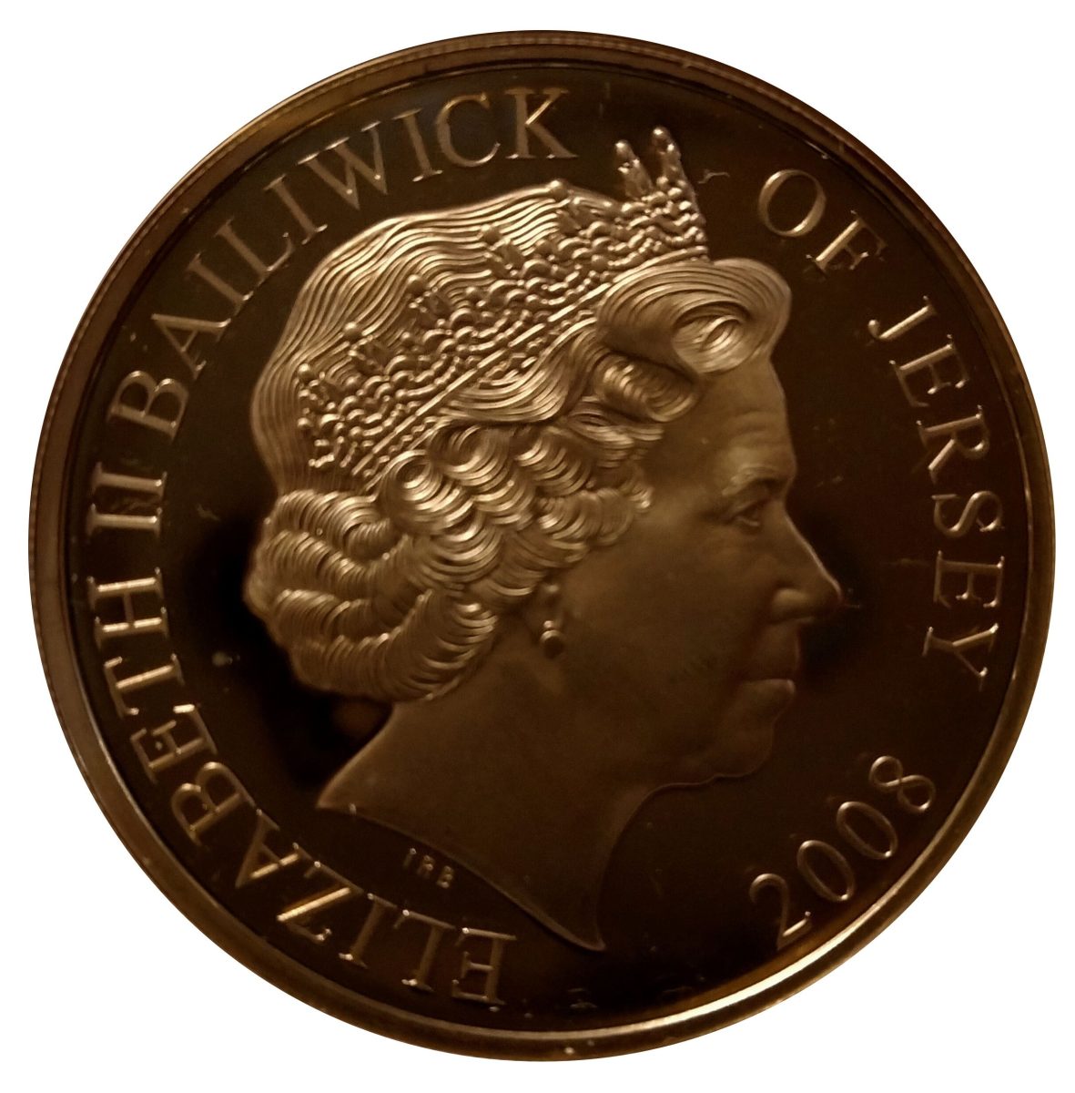 Jersey 5 Pounds - Elizabeth II Formation of the RAF obverse
