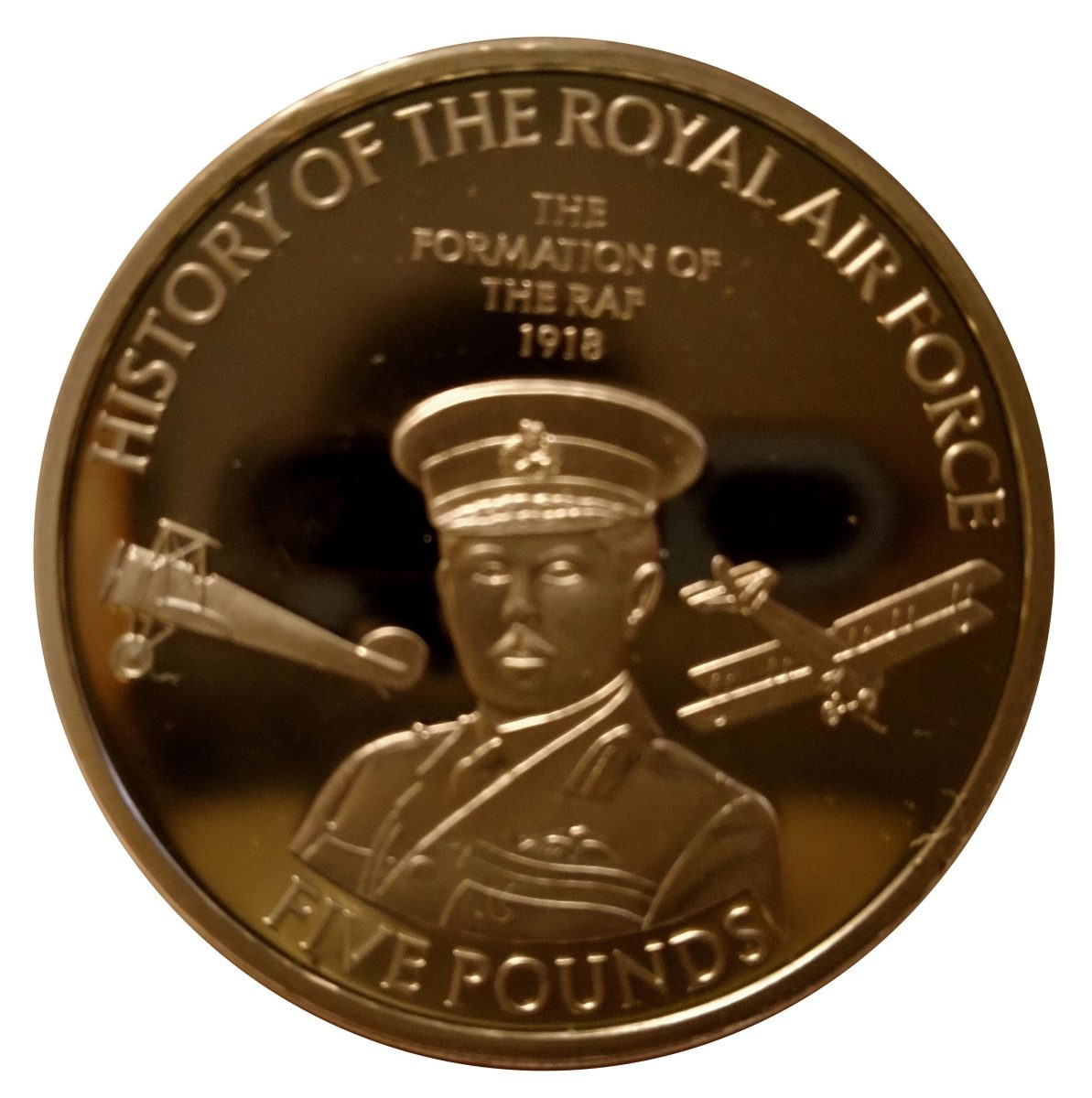 Jersey 5 Pounds - Elizabeth II Formation of the RAF