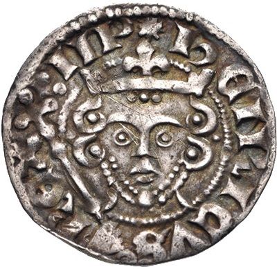 1 Penny - Henry III Long Cross type; class 4b obverse