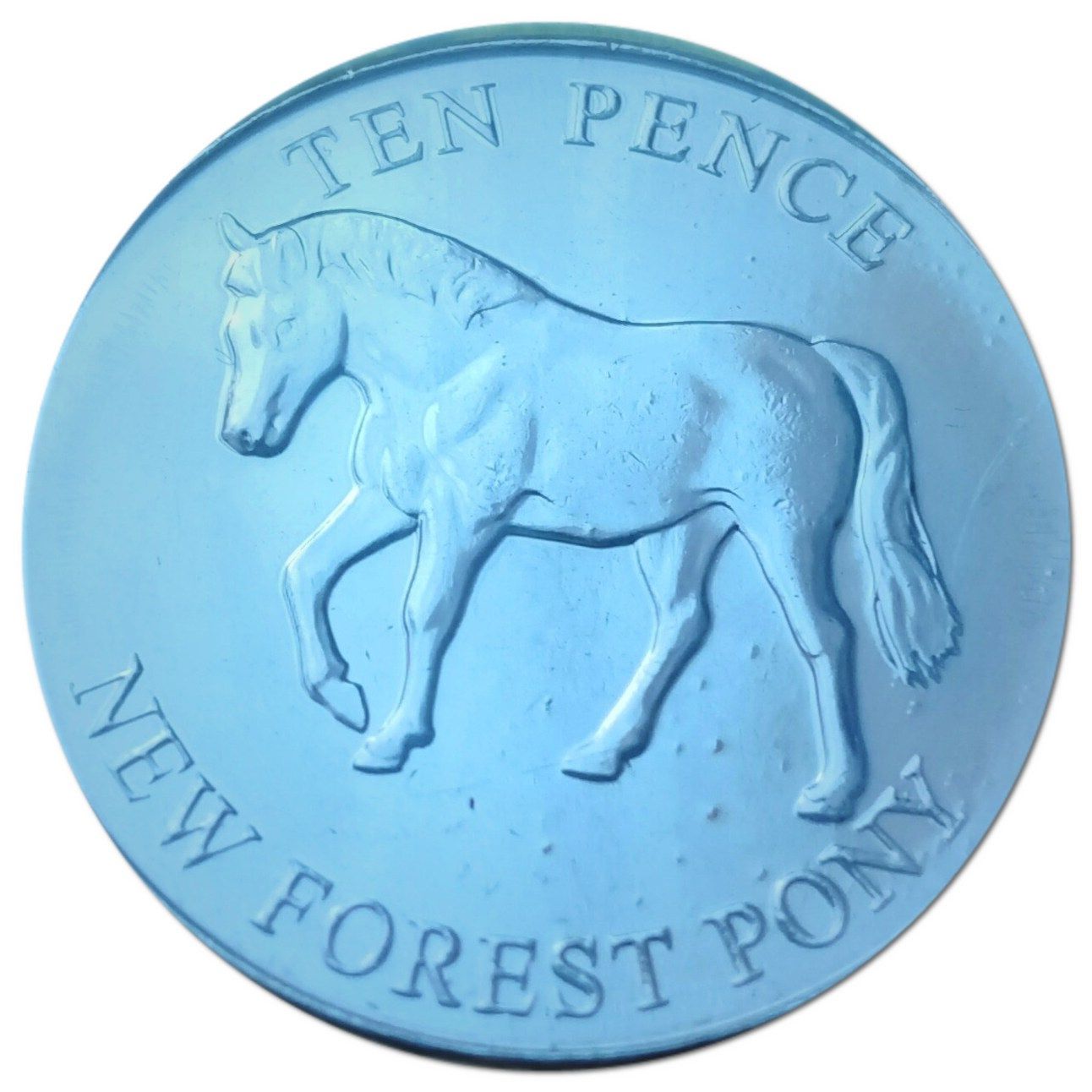 Guernsey 10 Pence - Elizabeth II New Forest Pony reverse