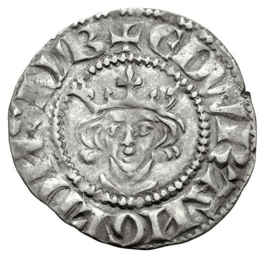 1 Penny - Edward I Sterling type; class 2a obverse