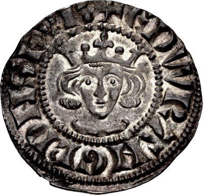 1 Penny - Edward I Sterling type; class 3a obverse