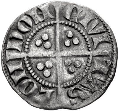 1 Penny - Edward I Sterling type; class 3b