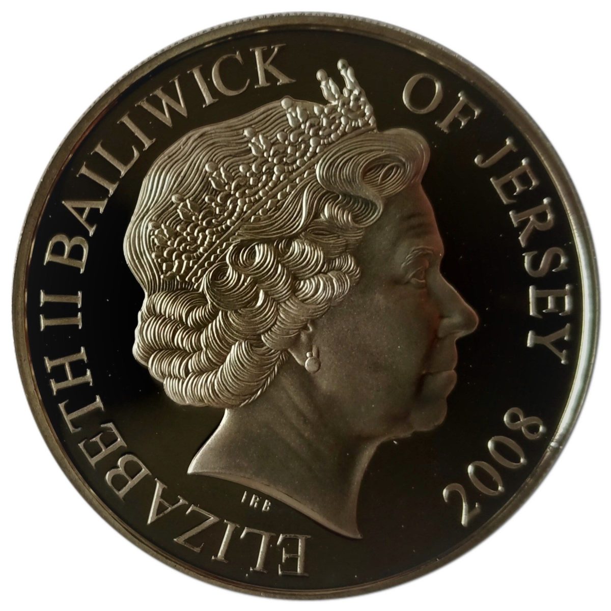 Jersey 5 Pounds - Elizabeth II RAF Coastal Command obverse