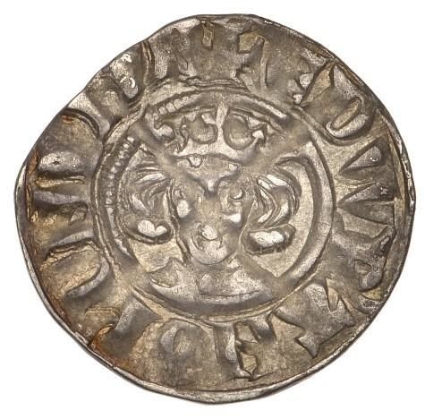 1 Penny - Edward I Sterling type; class 5a obverse