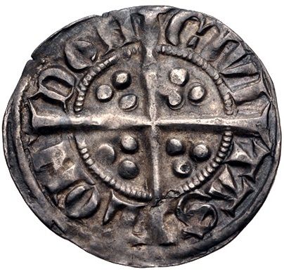1 Penny - Edward I Sterling type; class 5b