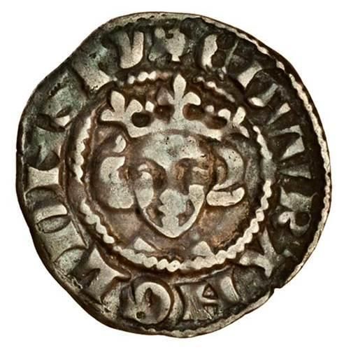 1 Penny - Edward I Sterling type; class 6a obverse
