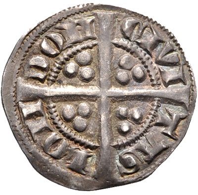1 Penny - Edward I Sterling type; class 8b