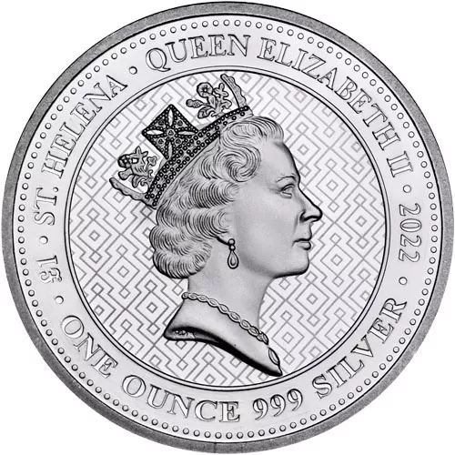 Saint Helena 1 Pound - Elizabeth II Truth obverse