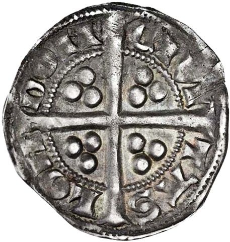 1 Penny - Edward I Sterling type; class 8a