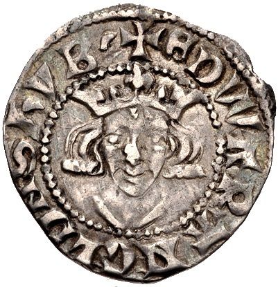 1 Penny - Edward I Sterling type; class 10cf1 obverse