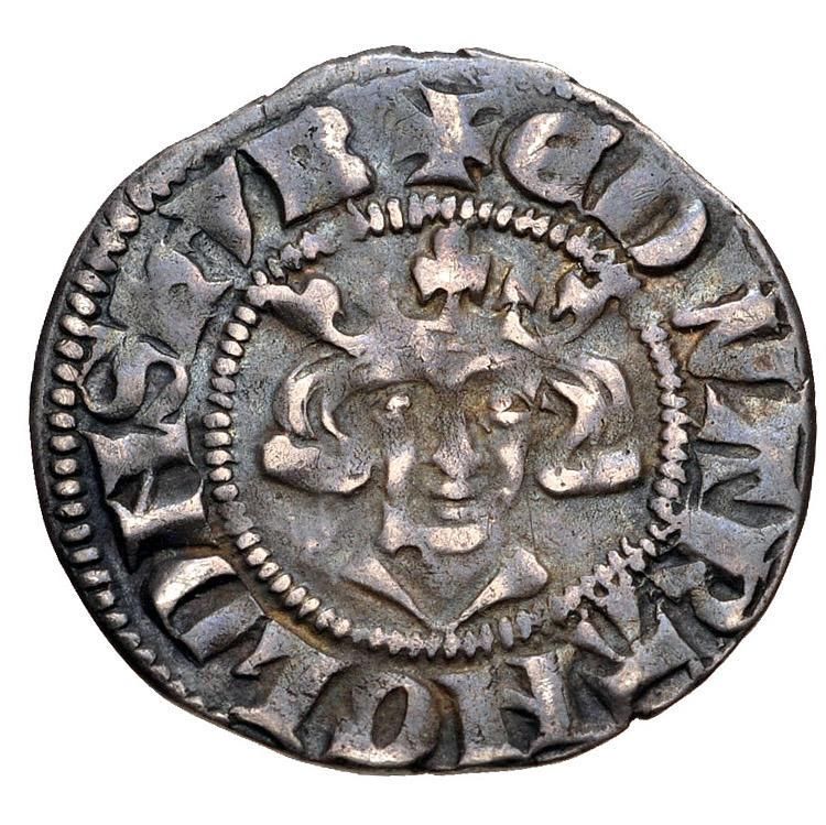 1 Penny - Edward I Sterling type; class 10cf5 obverse