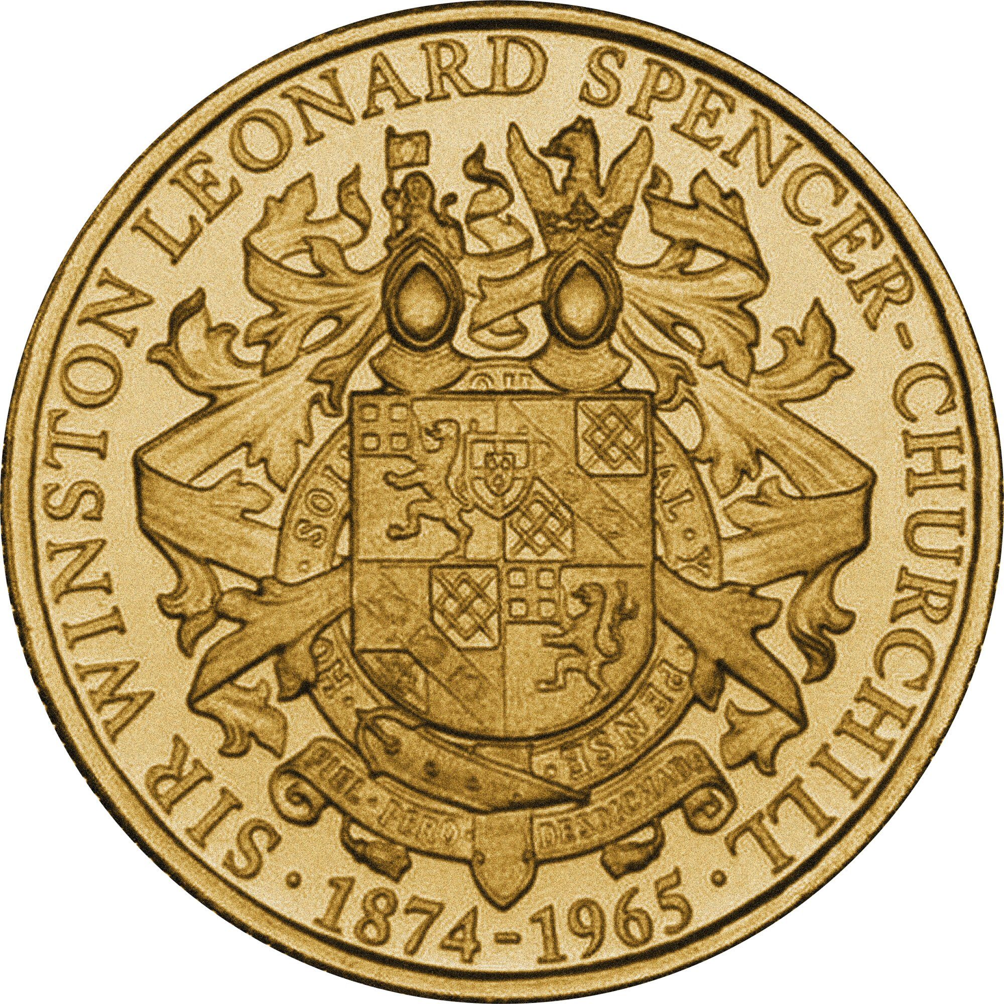 Gibraltar 10 Pounds - Elizabeth II Sir Winston Churchill