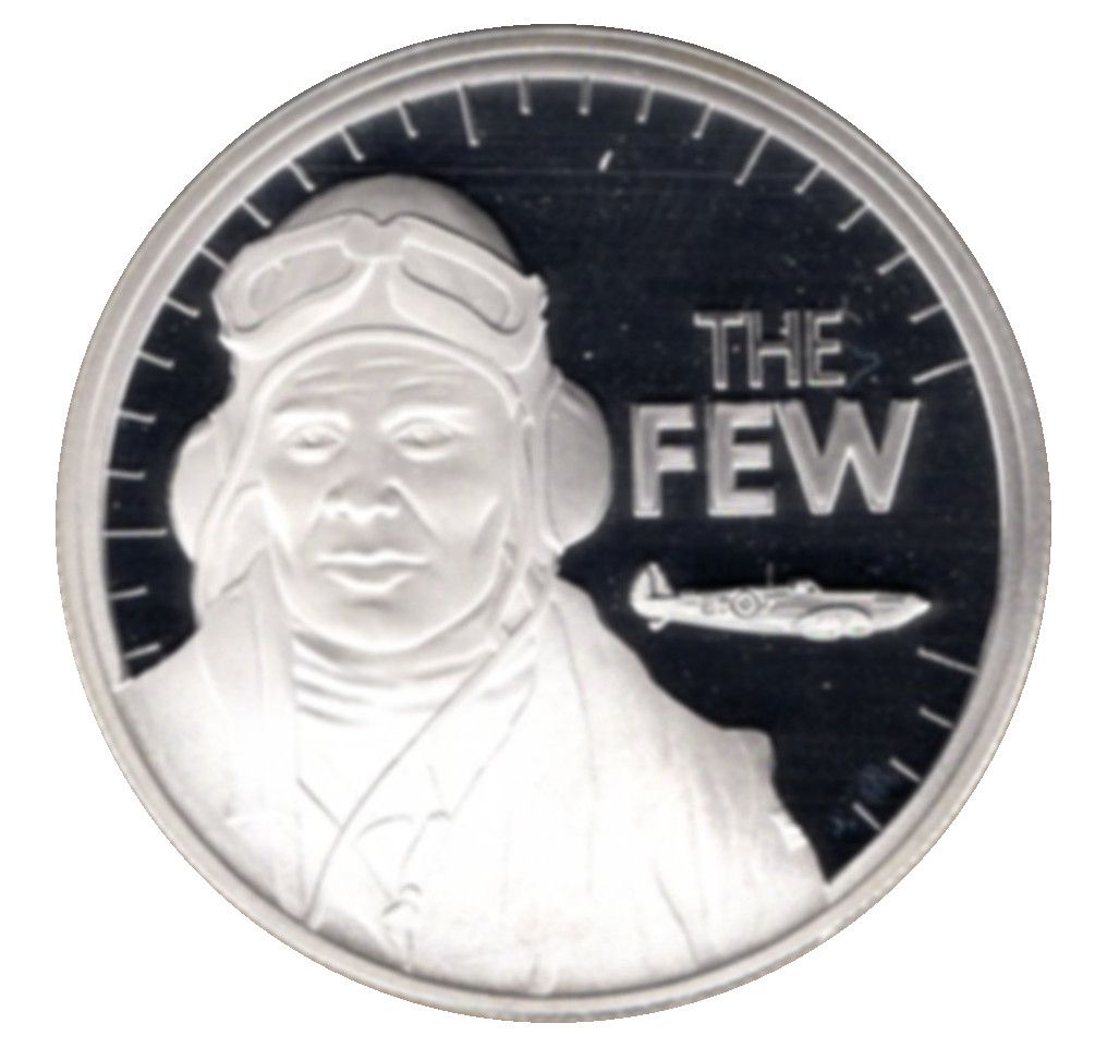 Isle of Man 5 Pounds - Elizabeth II Battle of Britain