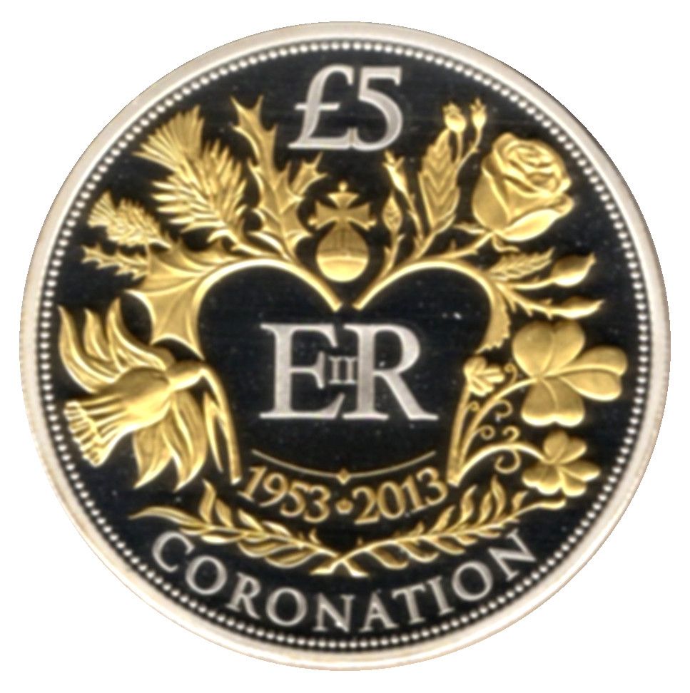 Guernsey 5 Pounds - Elizabeth II Diamond Jubilee