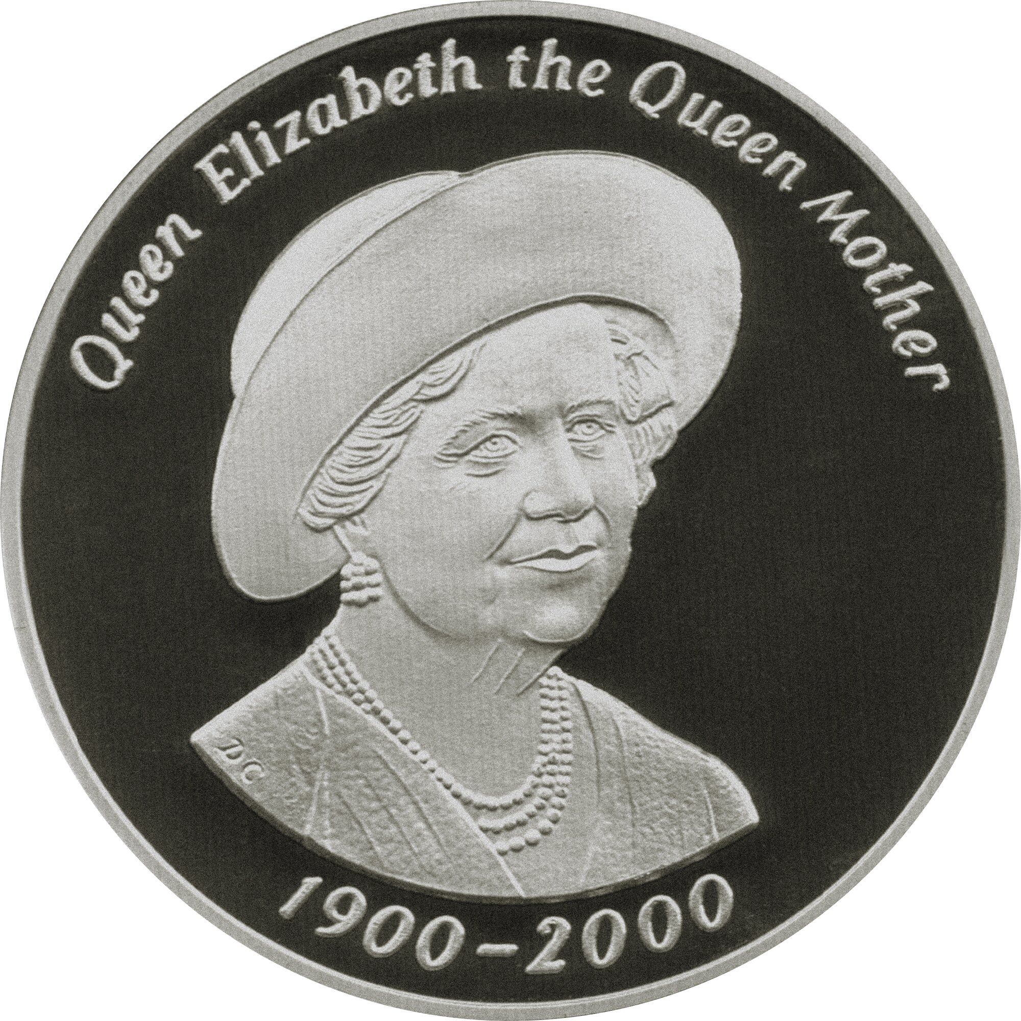 Tristan da Cunha 50 Pence - Elizabeth II Queen Mother
