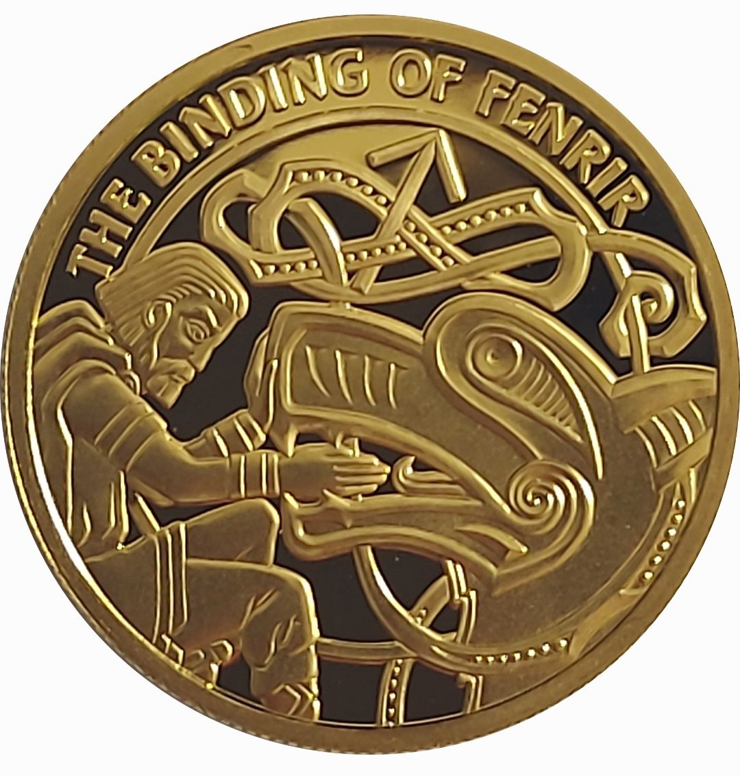Isle of Man 2 Crowns - Elizabeth II Binding of Fenrir