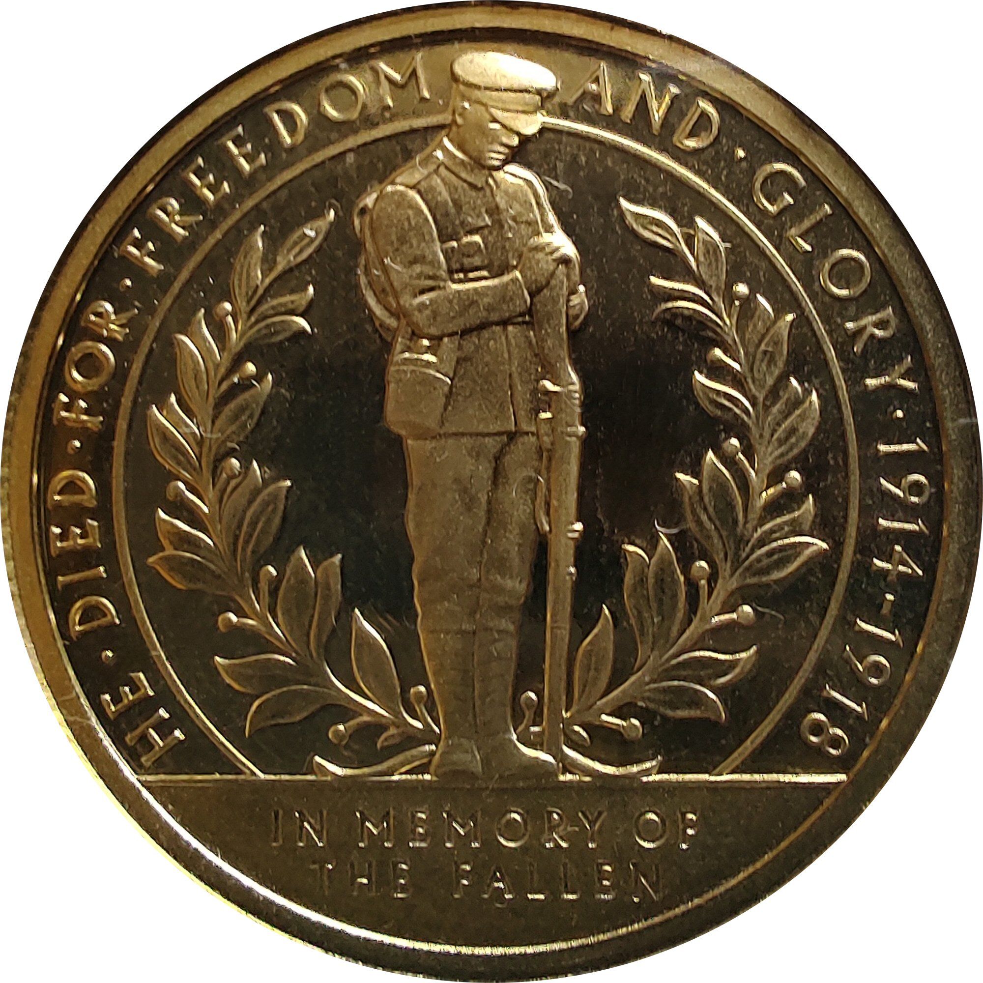 Gibraltar 2 Crowns - Elizabeth II Lone Soldier