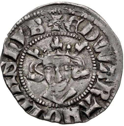 1 Penny - Edward II class 11a obverse