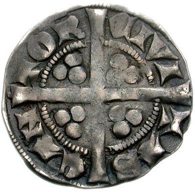 1 Penny - Edward II class 11c