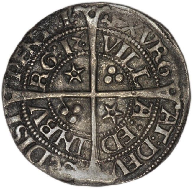 Scotland 1 Groat - James IV Maundy Issue, Type IV reverse