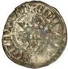 1 Penny - Edward II class 12b obverse