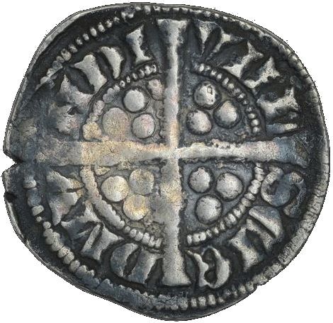 1 Penny - Edward II class 12c