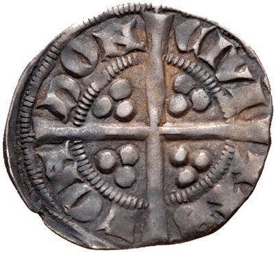 1 Penny - Edward II class 13
