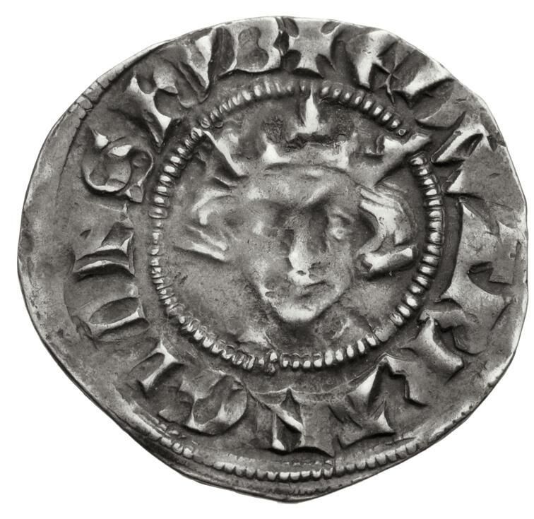 1 Penny - Edward II class 14 obverse