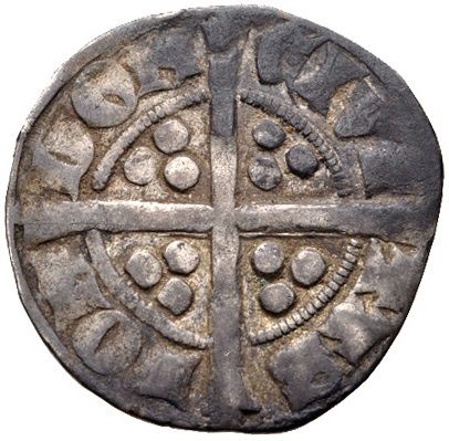 1 Penny - Edward II class 15a