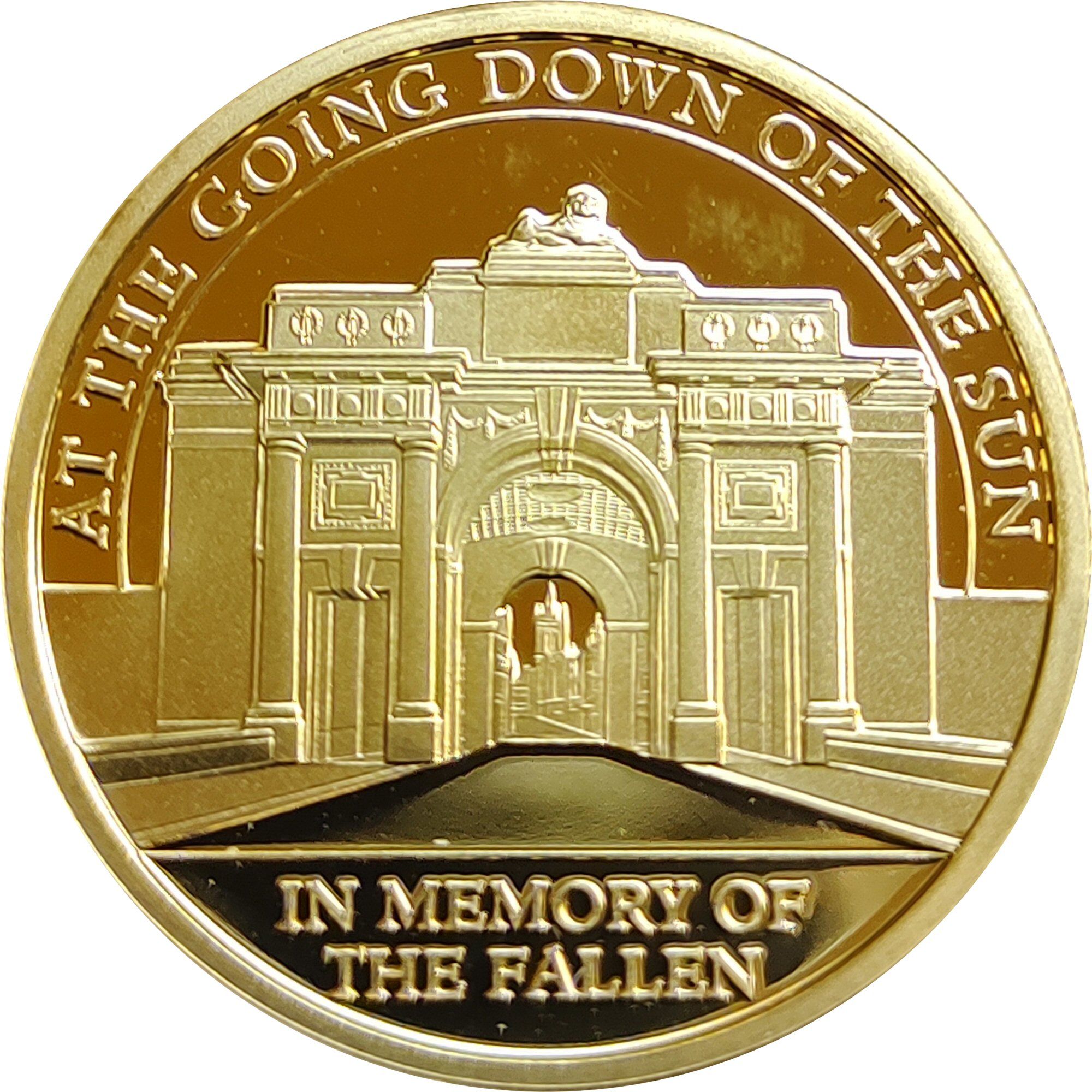 Gibraltar 2 Crowns - Elizabeth II Menin Gate reverse