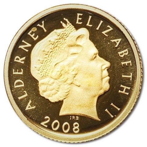 Alderney 1 Pound - Elizabeth II Concorde obverse