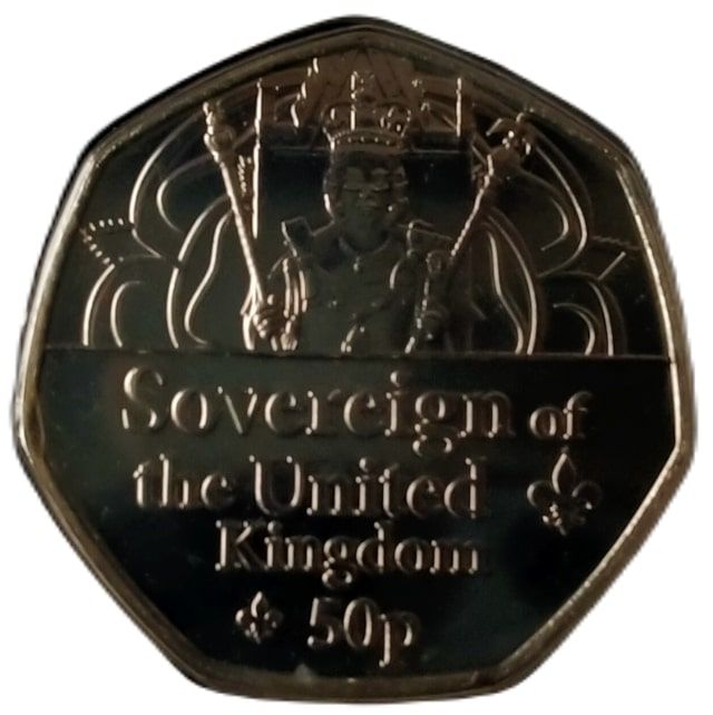 Guernsey 50 Pence - Elizabeth II Sovereign of the United Kingdom reverse